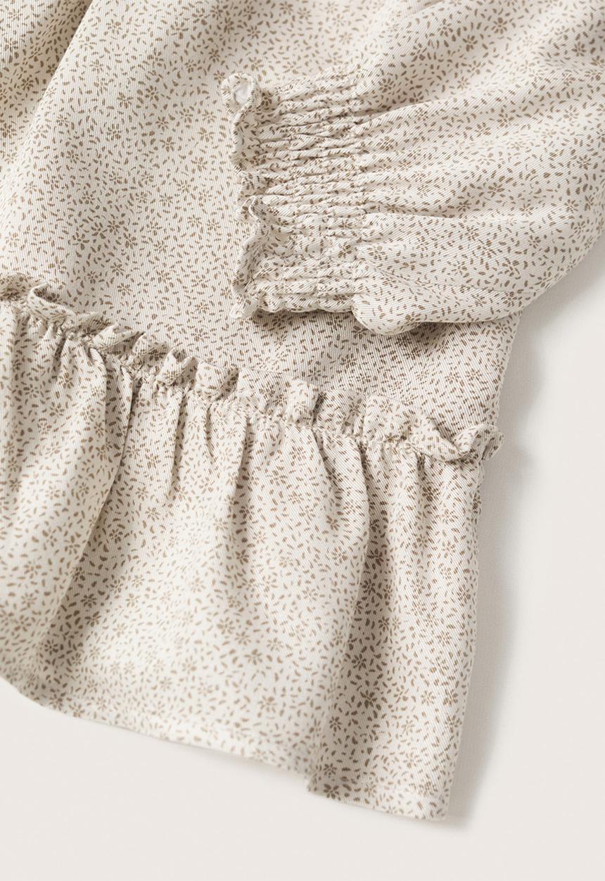 MANGO - Dress jana - off white 