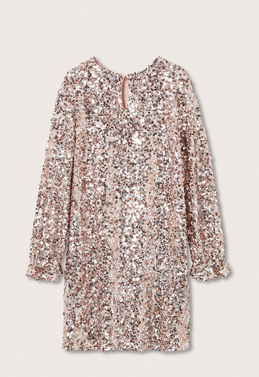 MANGO - Dressgolden - gold