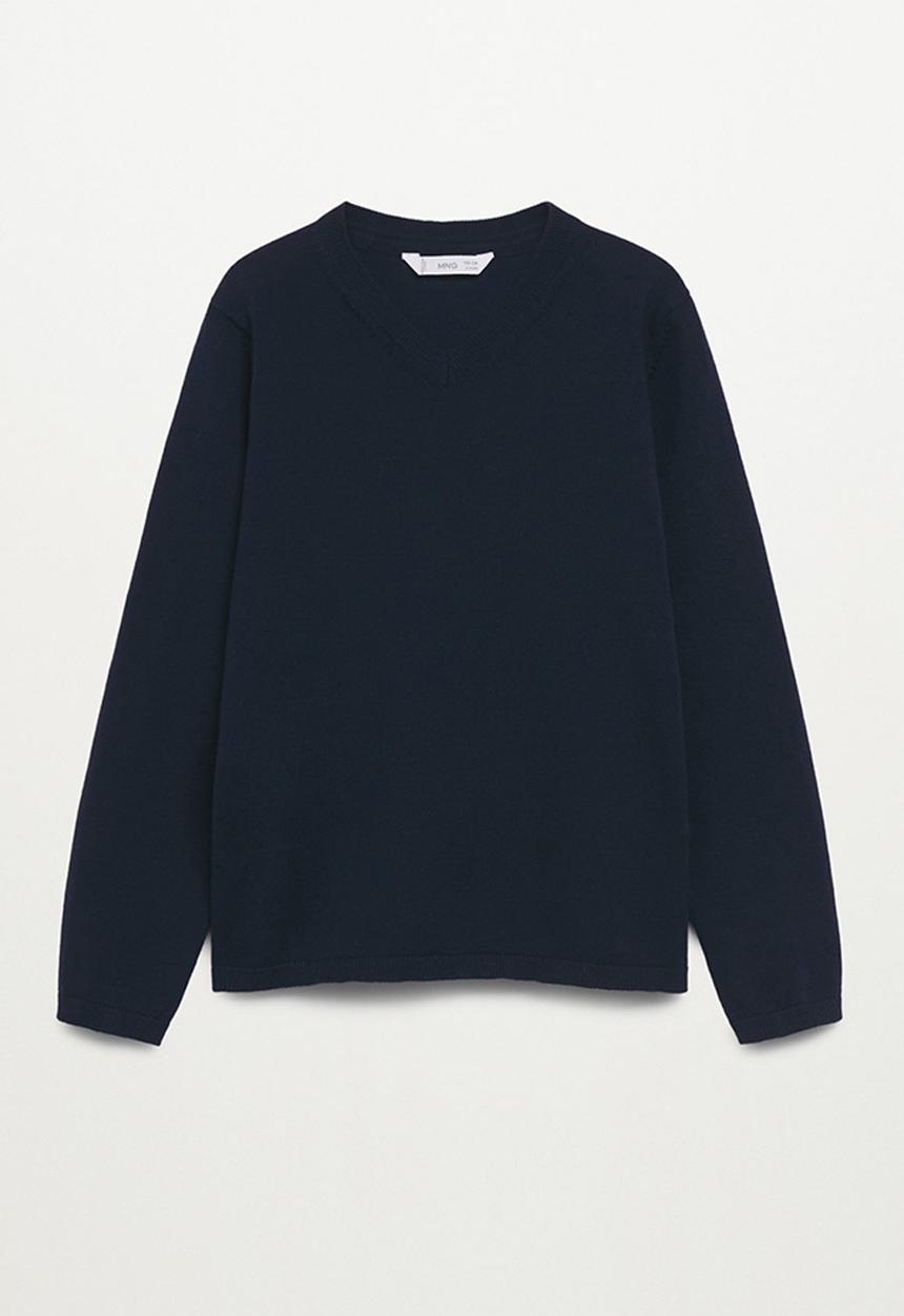 MANGO - Sweater fedepack - navy/grey