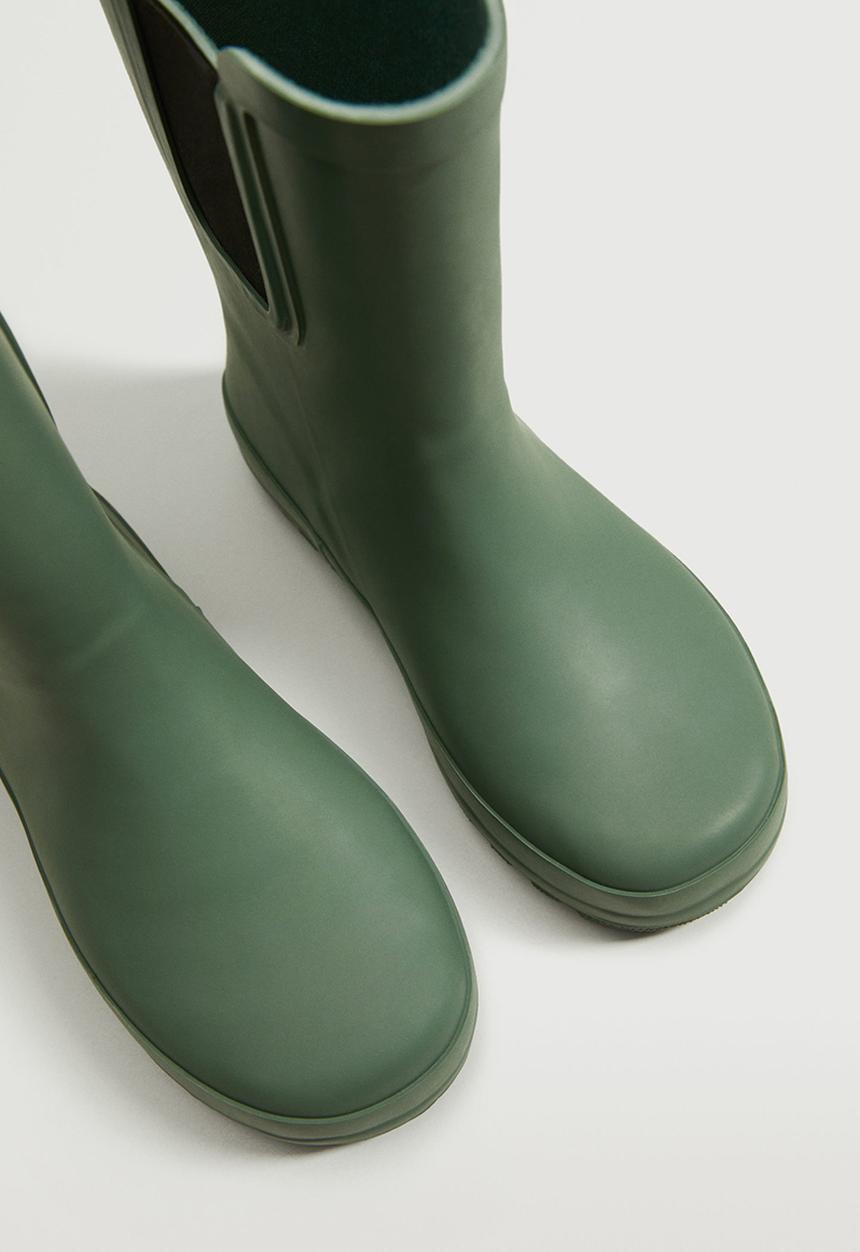 MANGO - Bootsraink - green