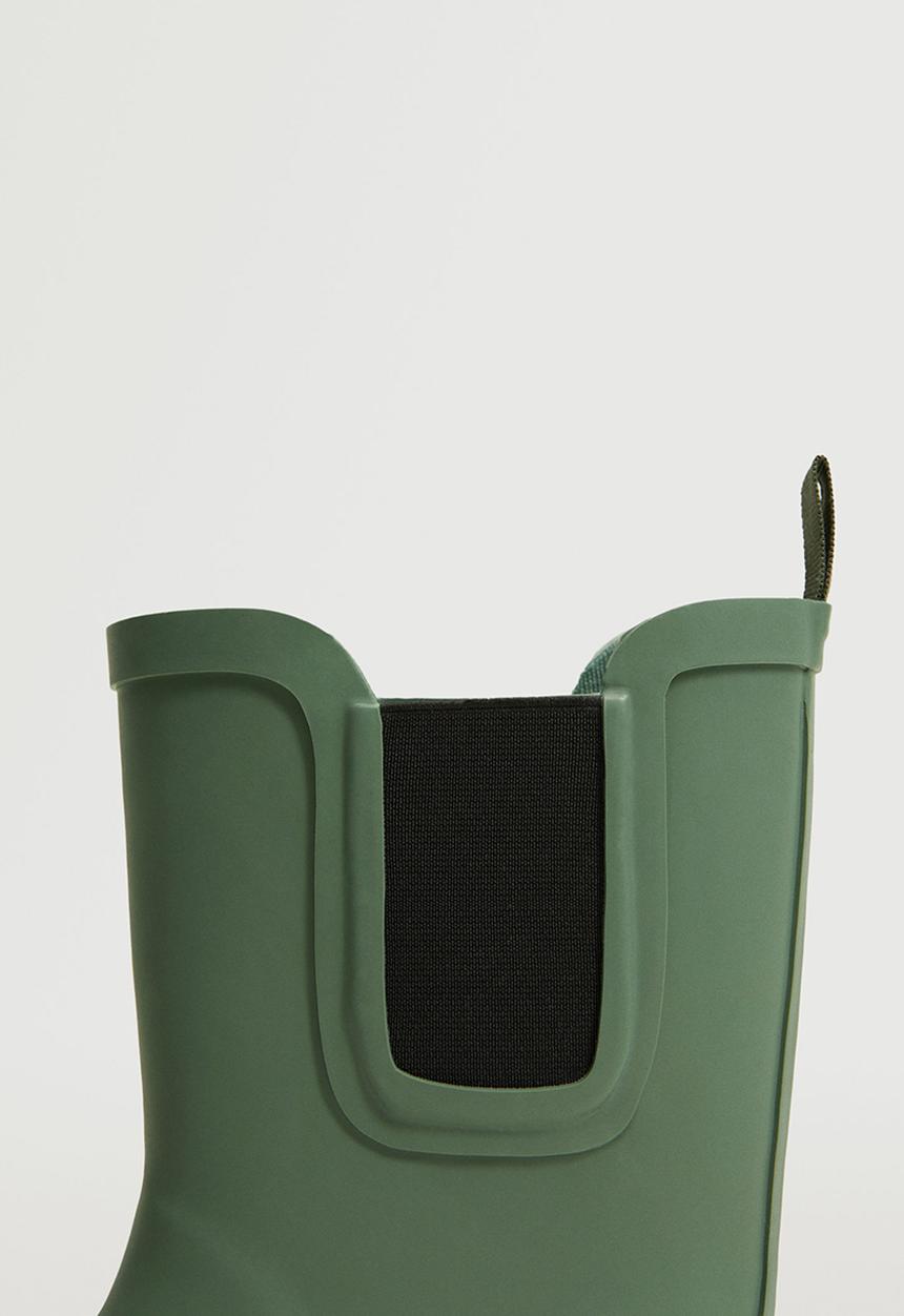 MANGO - Bootsraink - green