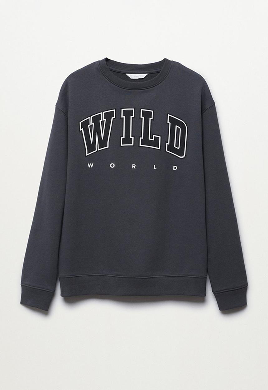 MANGO - Sweatshirt europe - grey