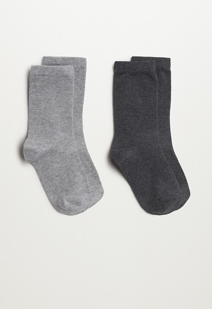 MANGO - Socks uni - grey
