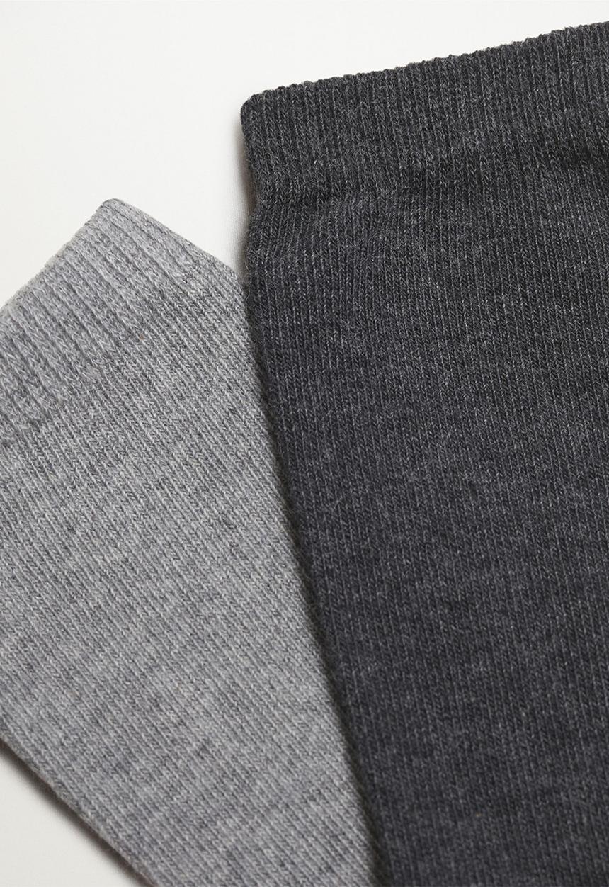 MANGO - Socks uni - grey