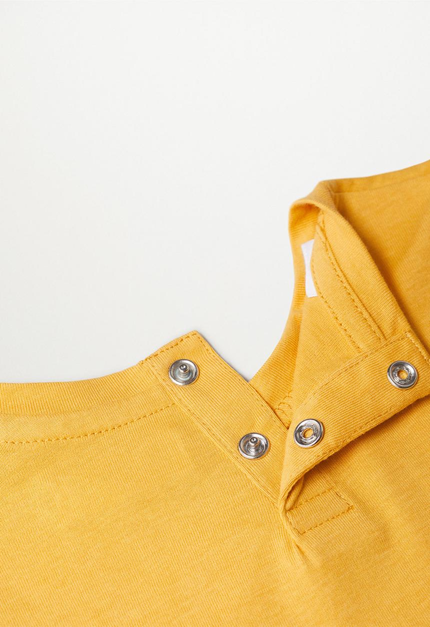 MANGO - T-shirt skate - yellow
