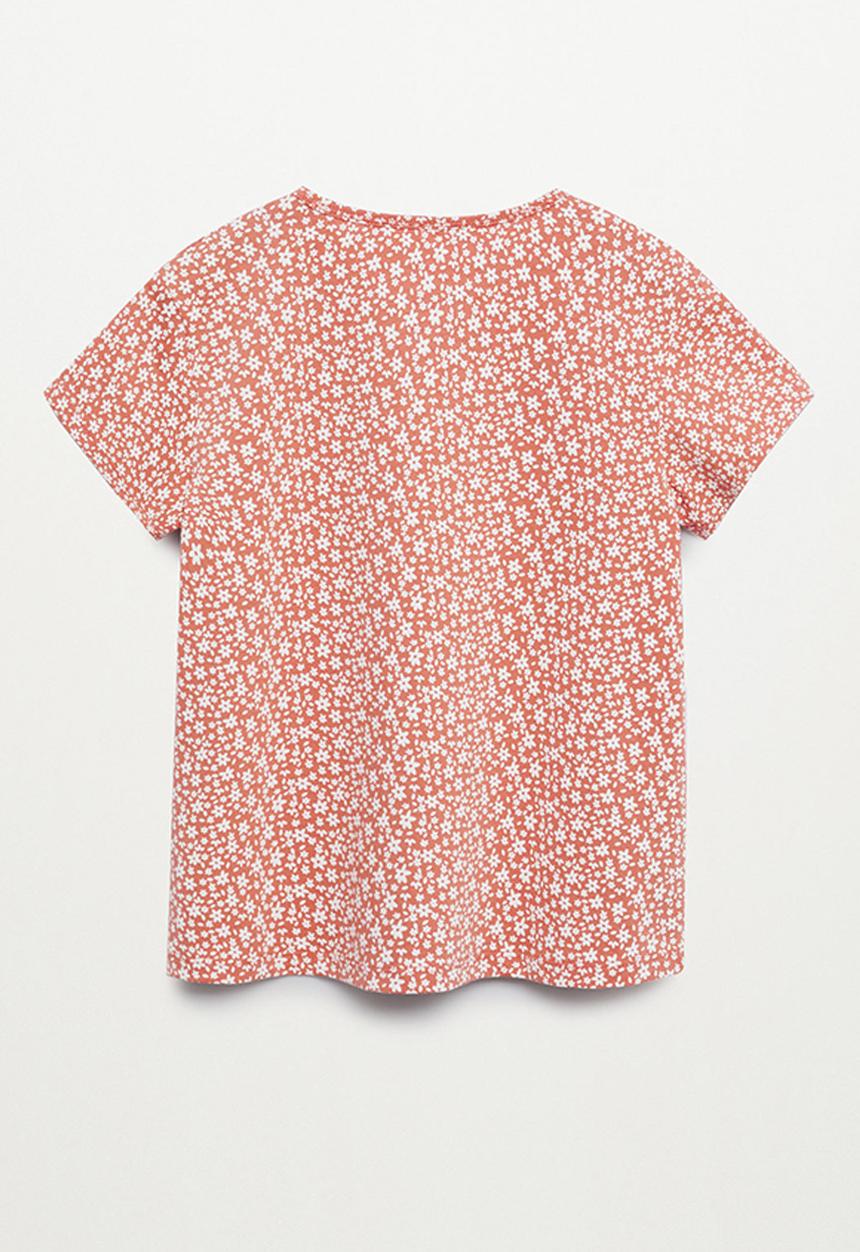 MANGO - T-shirt mangofi-h - pink