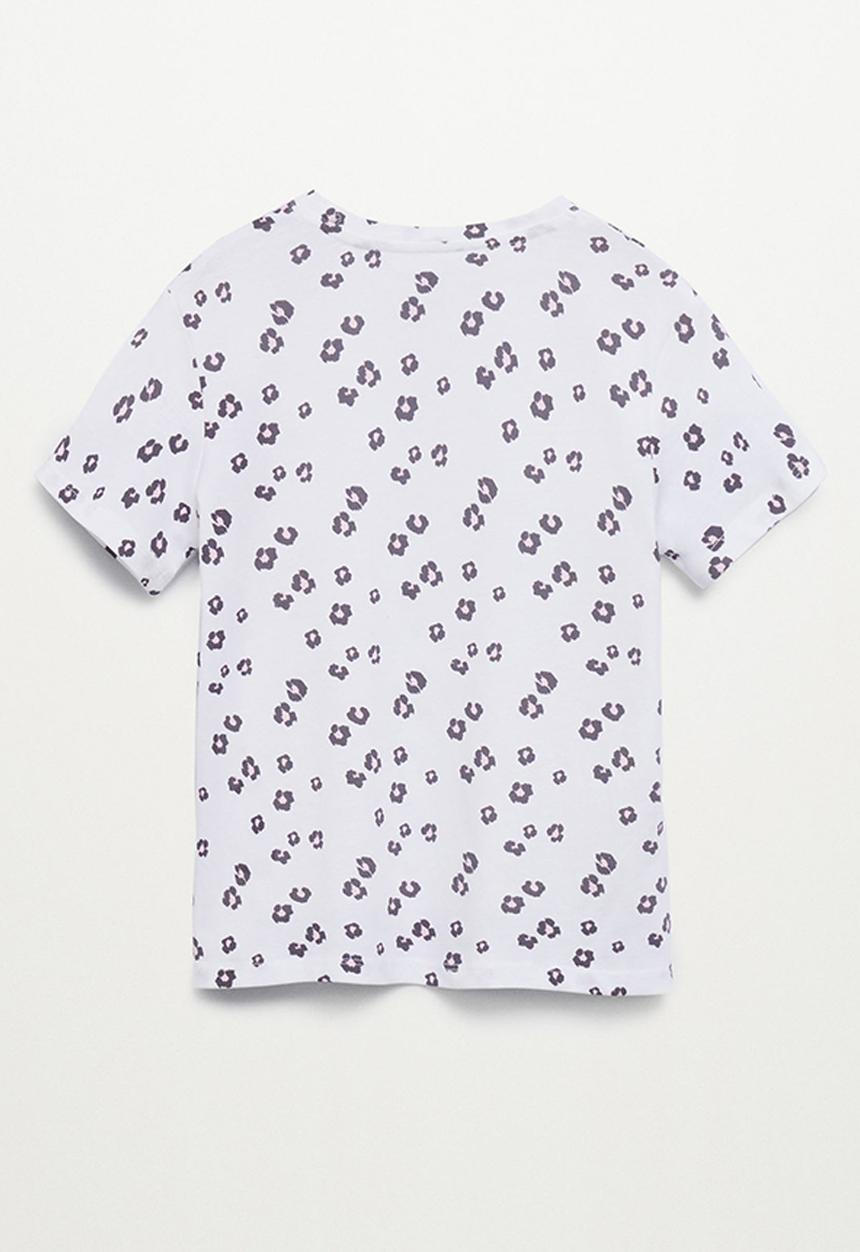 MANGO - T-shirt mangofis-h - lilac