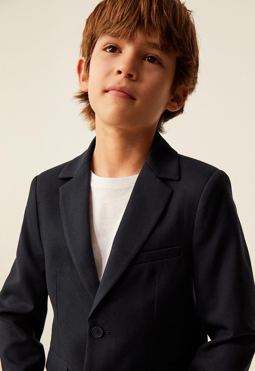 MANGO - Blazer russ - navy