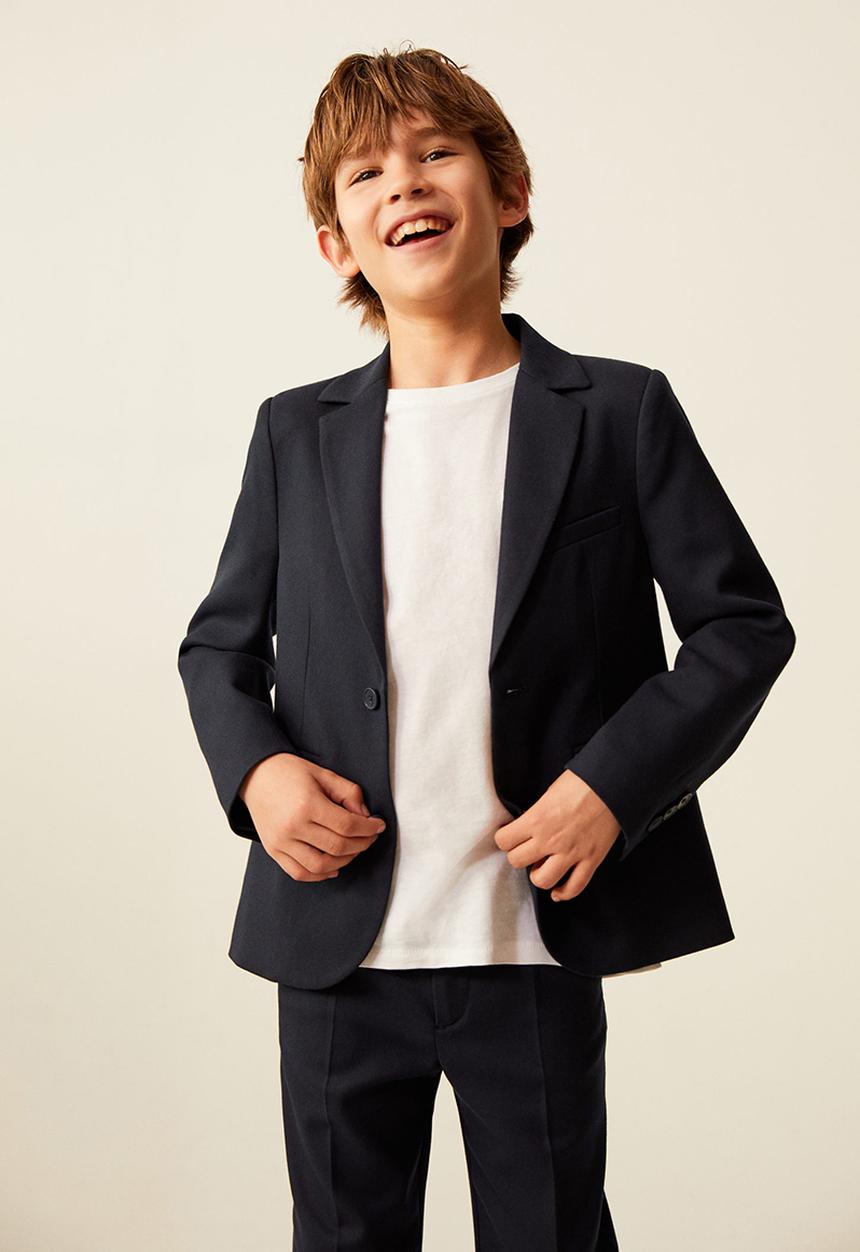 MANGO - Blazer russ - navy