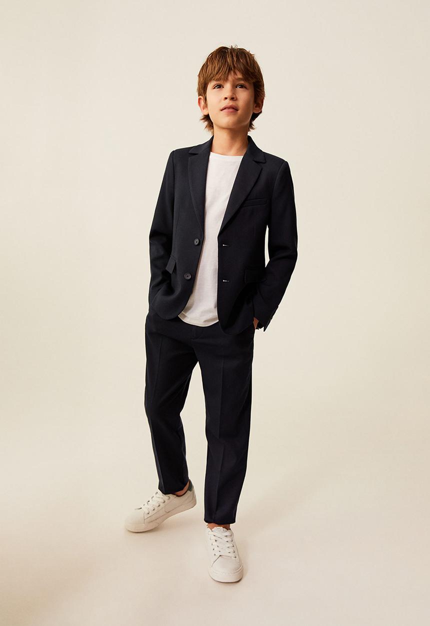 MANGO - Blazer russ - navy