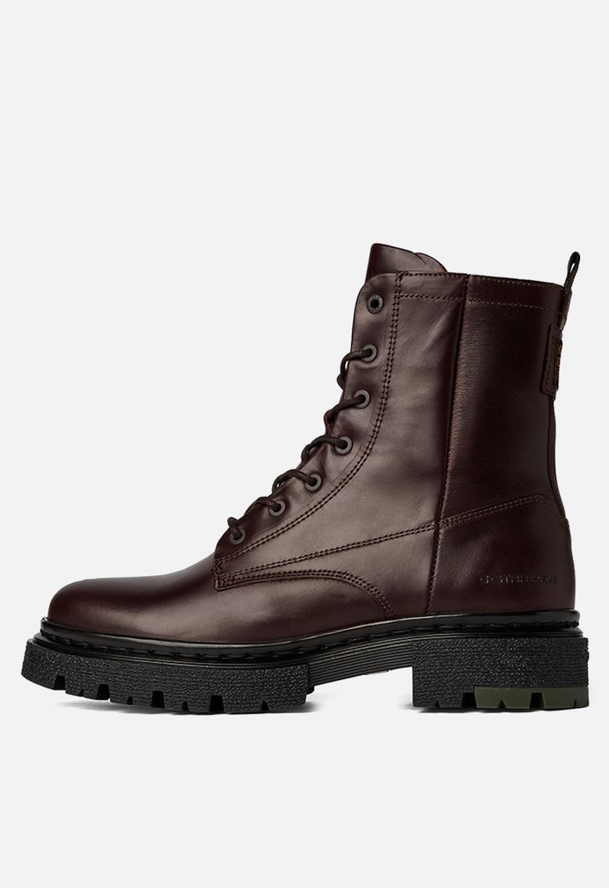 G-STAR - Kafey hgh lace lea w - red/brown