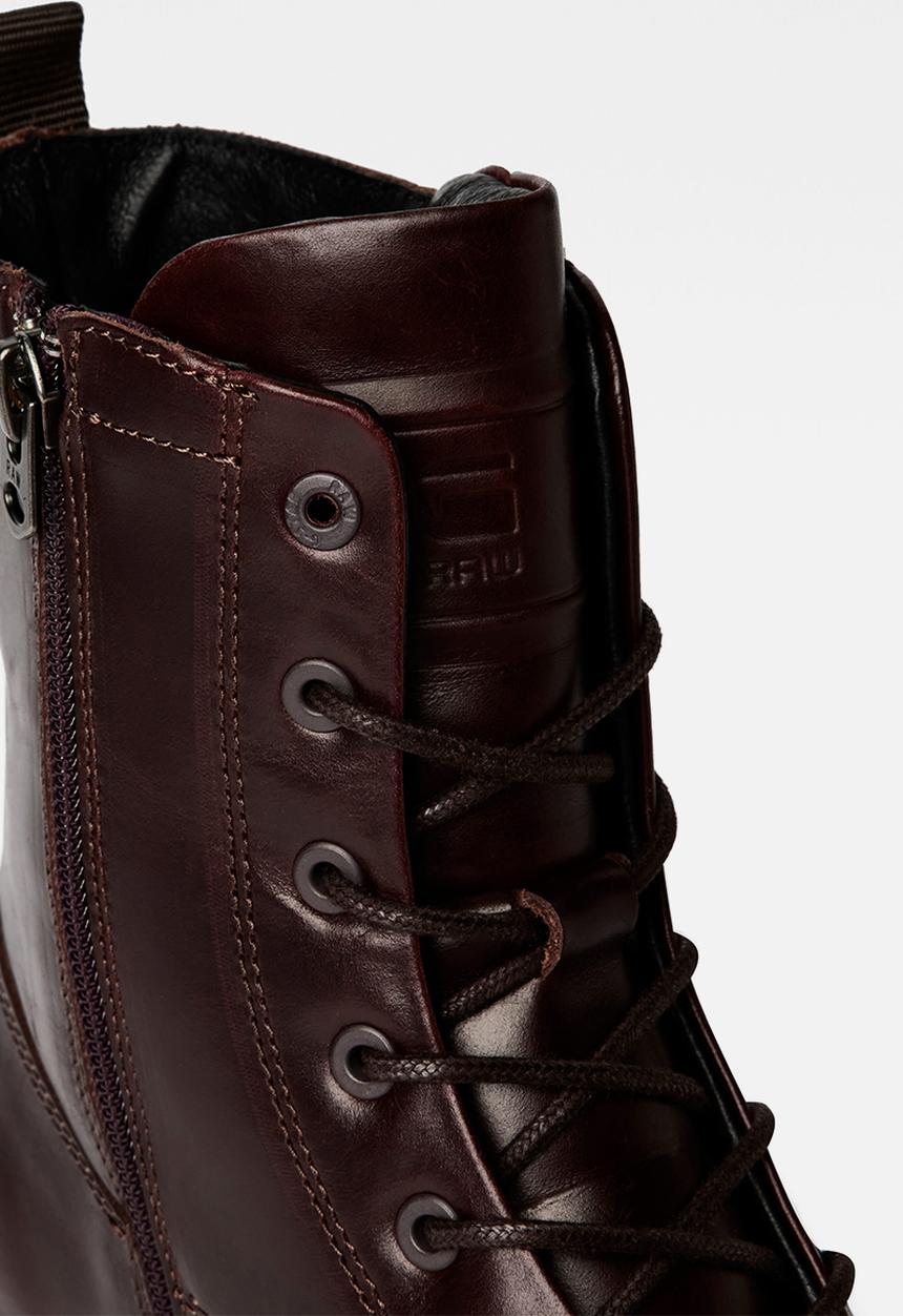 G-STAR - Kafey hgh lace lea w - red/brown
