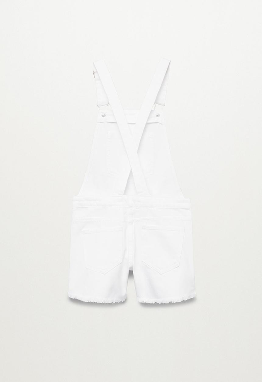 MANGO - Dungarees alba - white 