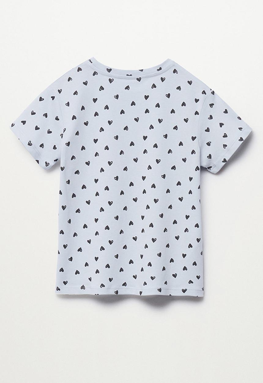 MANGO - T-shirt mangofis-h - blue