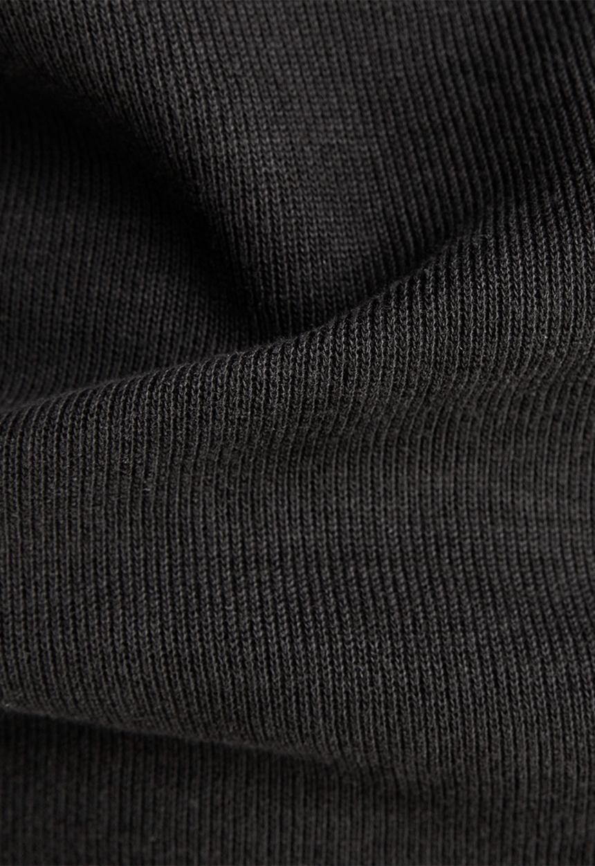 G-STAR - Jirgi half zip long sleeve - dark black