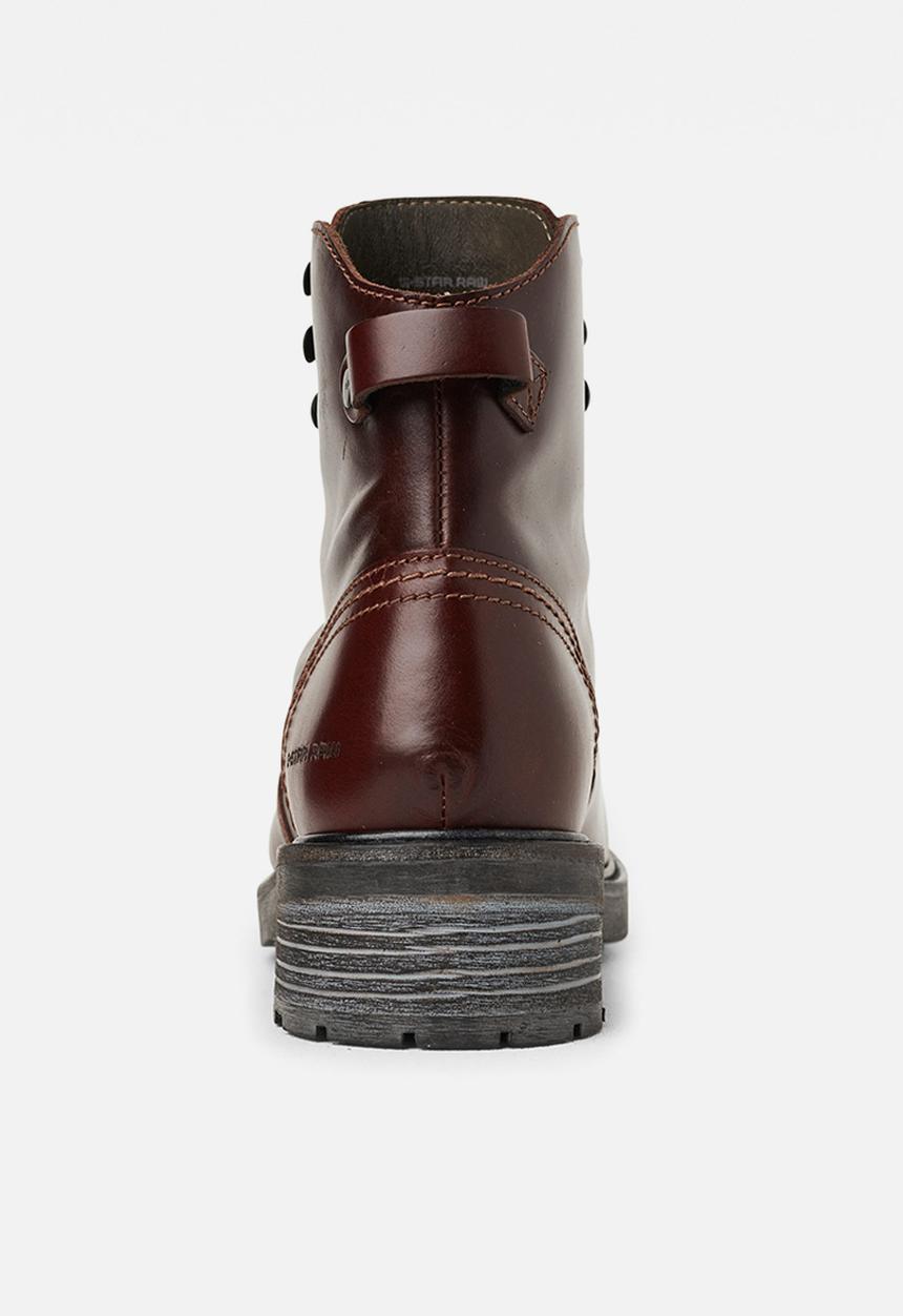 G-STAR - Roofer iv mid lea w - red/brown