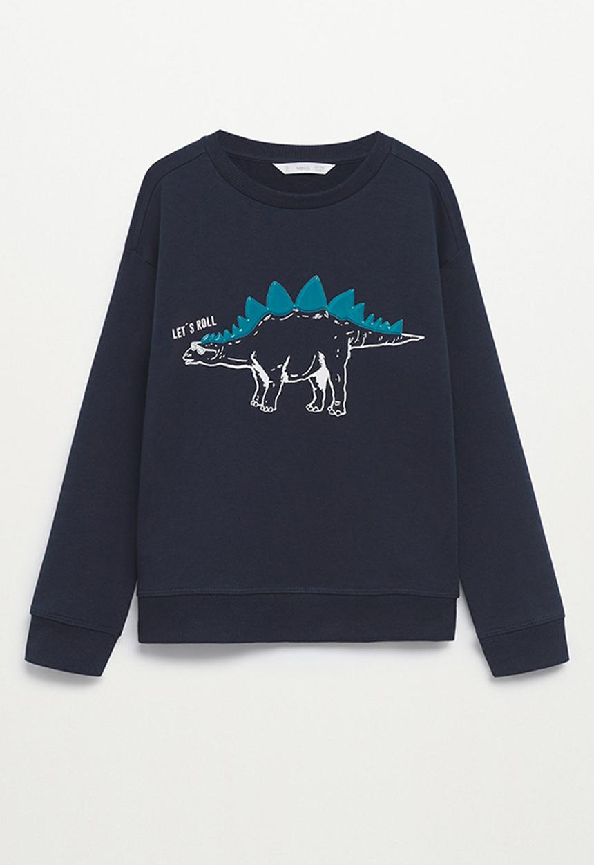 MANGO - Sweatshirt 2-pack - navy & mustard