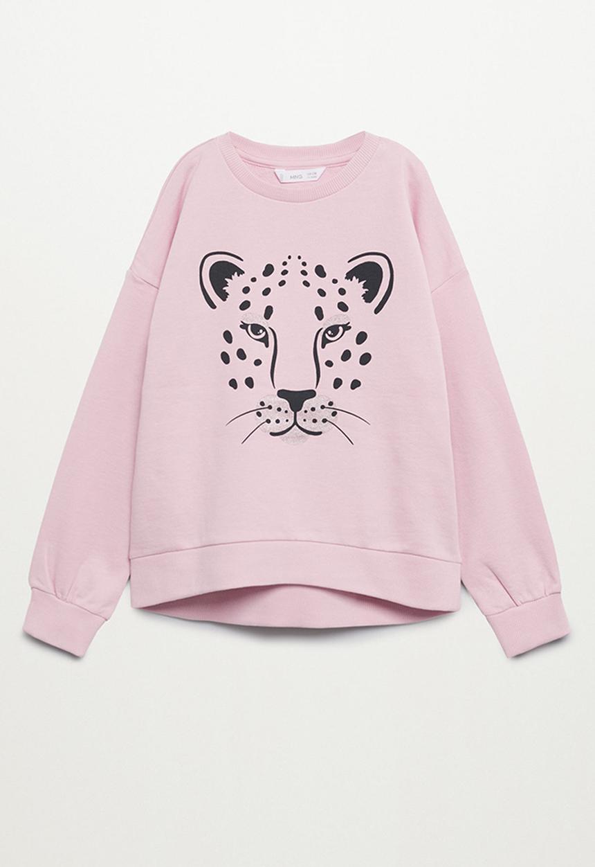 MANGO - Sweatshirt dublinip 2 pack - off white & pink