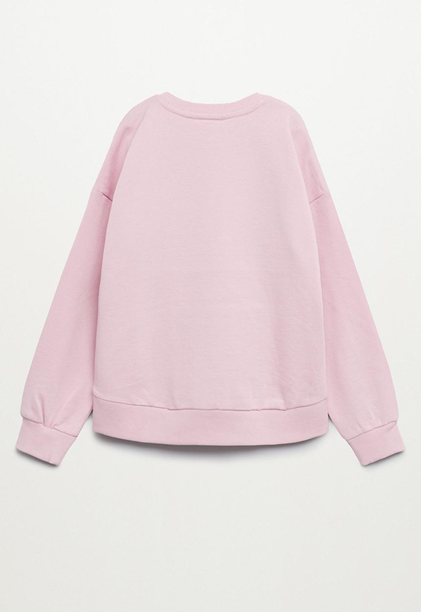 MANGO - Sweatshirt dublinip 2 pack - off white & pink