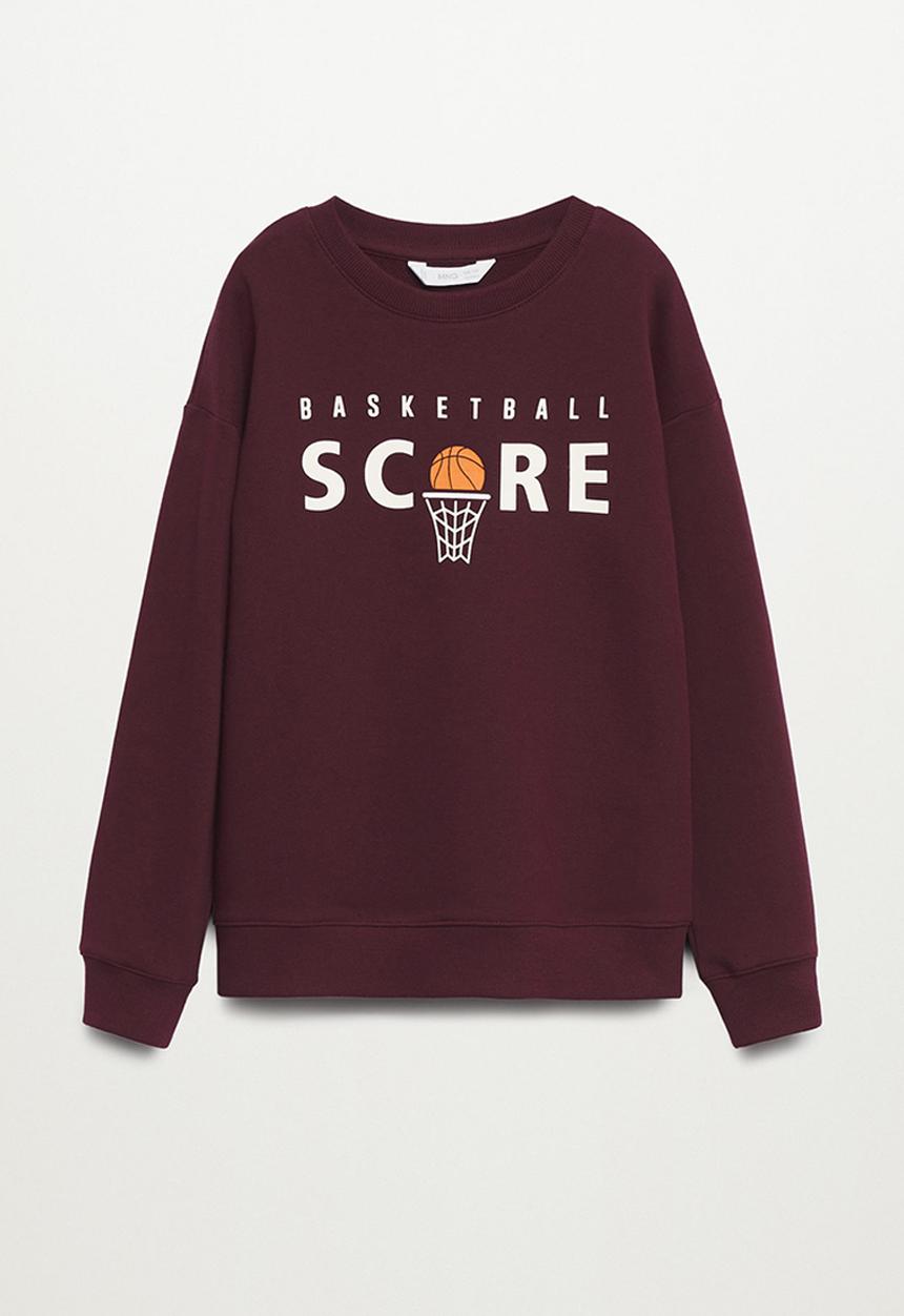 MANGO - Sweatshirt albe 2-pack - grey & burgundy 