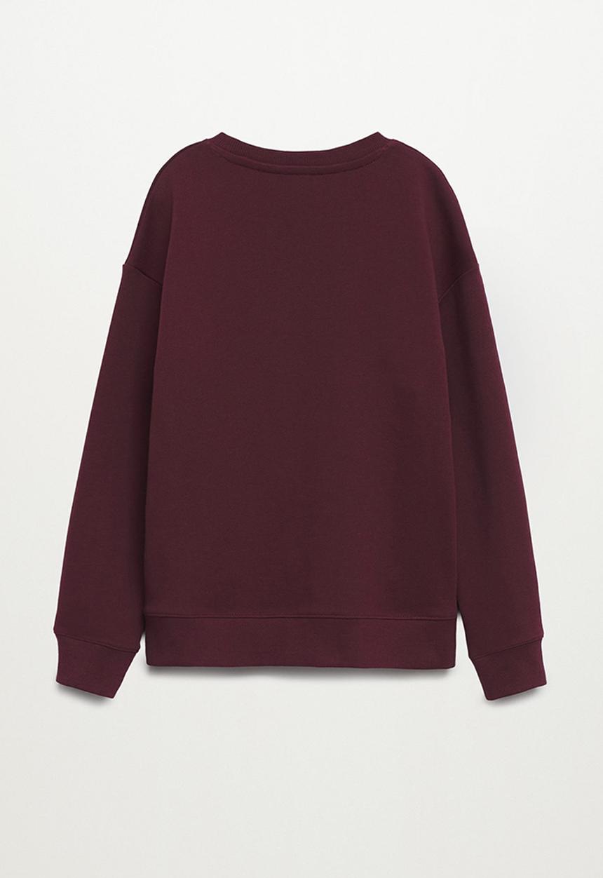 MANGO - Sweatshirt albe 2-pack - grey & burgundy 