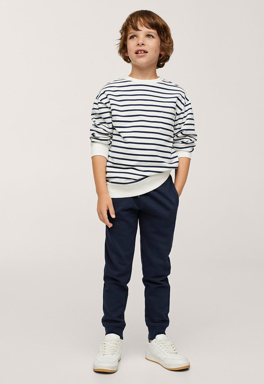 MANGO - Trousers francia7 - navy