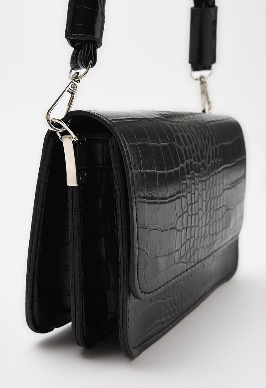 Trendyol - Chain detail crossbody bag - black