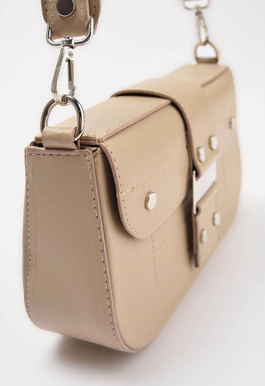 Trendyol - Buckle detail underarm bag - cream