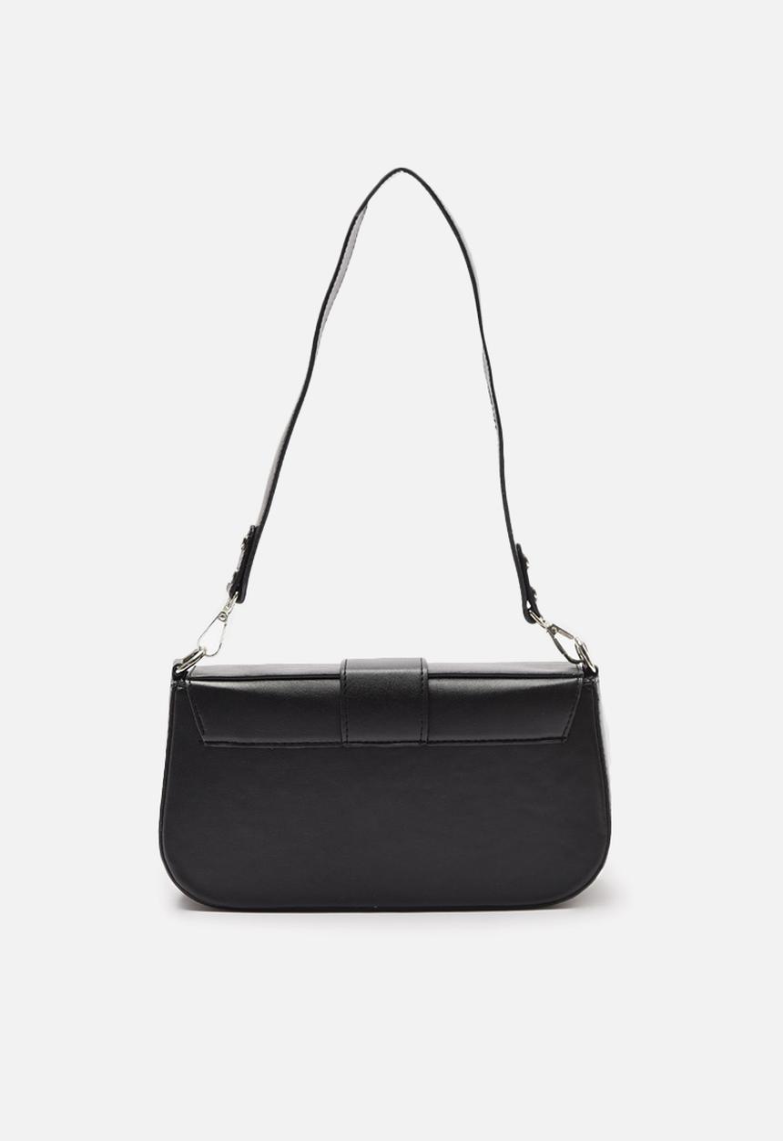 Trendyol - Buckle detail underarm bag - black