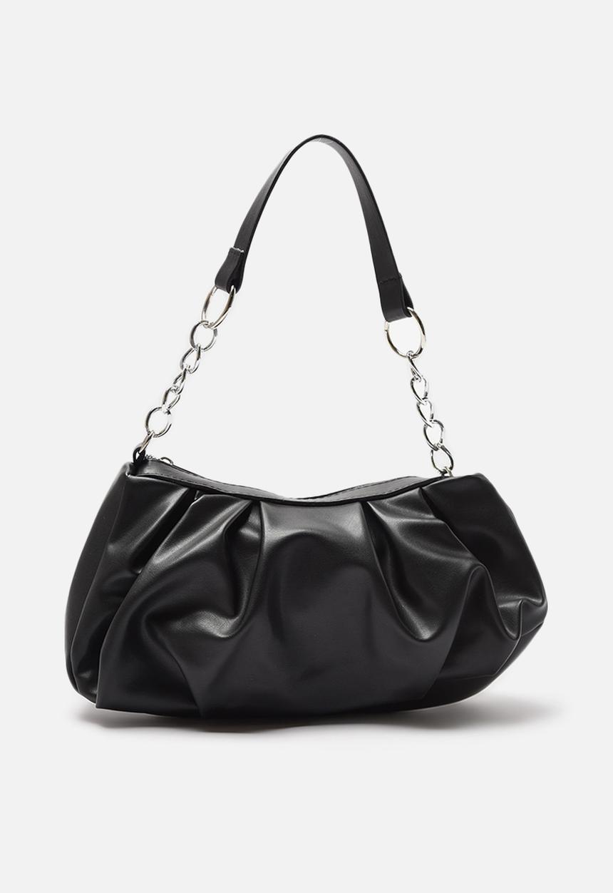 Trendyol - Ruched underarm bag - black