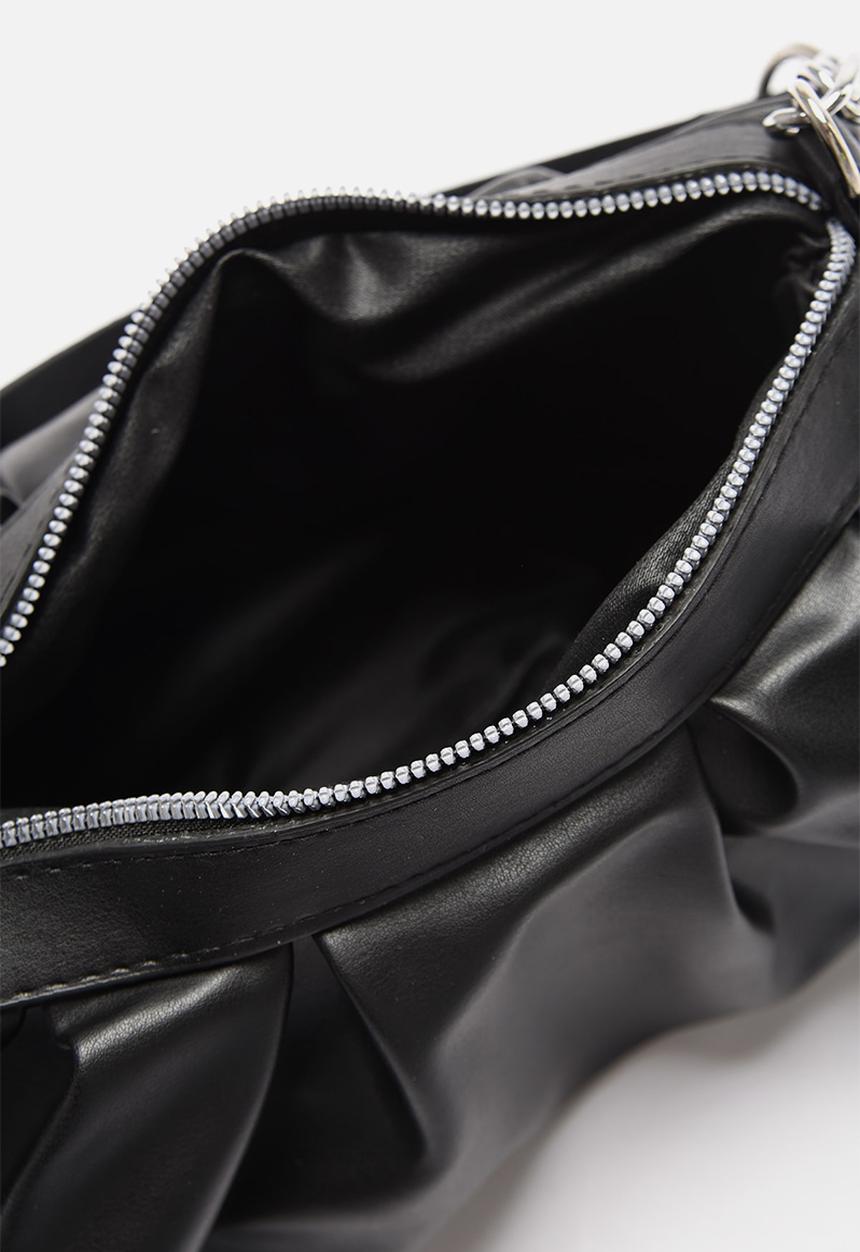 Trendyol - Ruched underarm bag - black