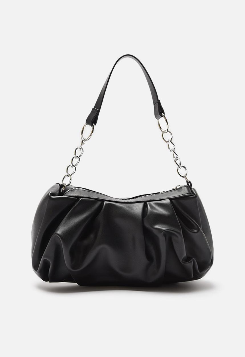 Trendyol - Ruched underarm bag - black