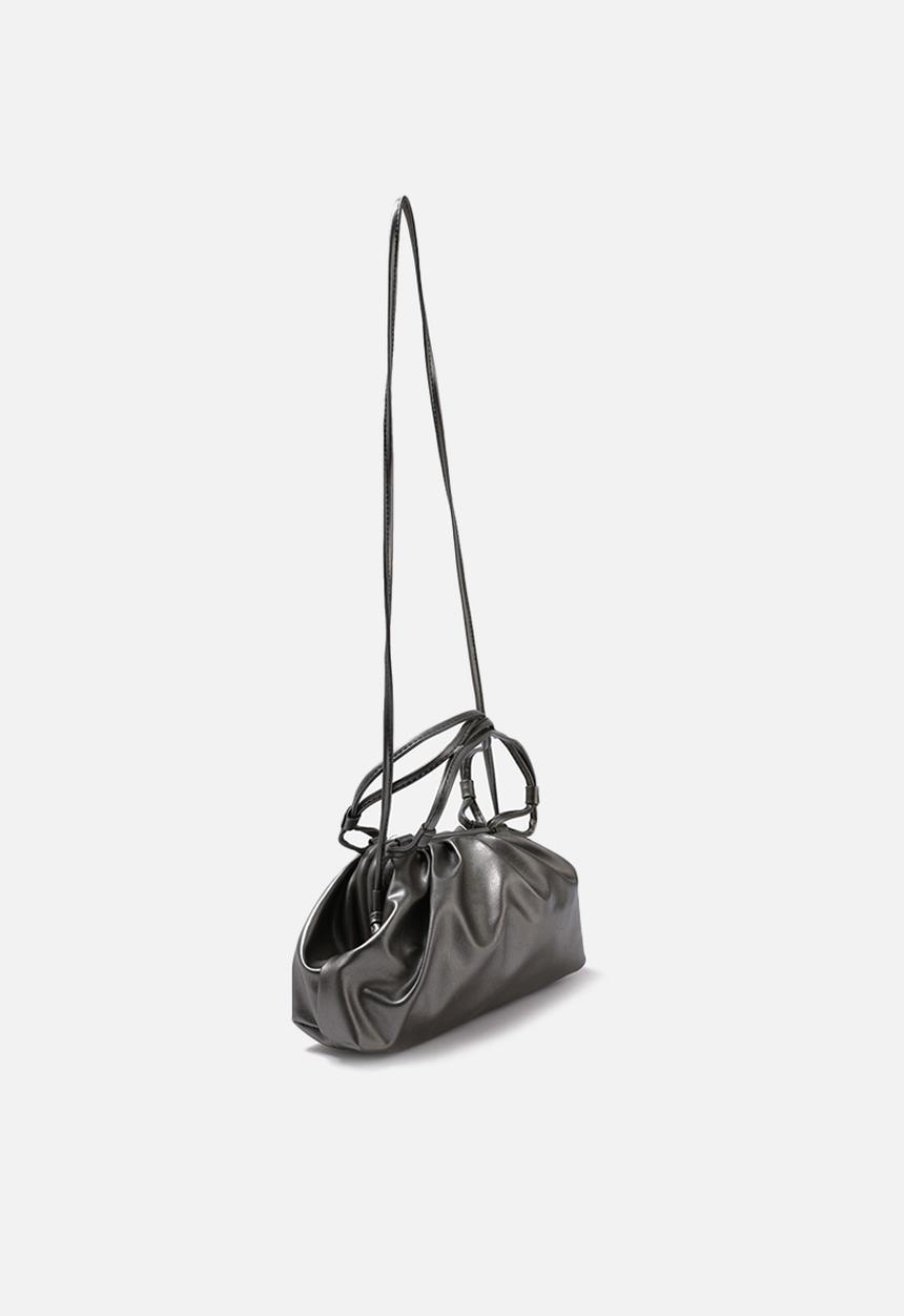 Trendyol - Metallic crossbody bag - gray