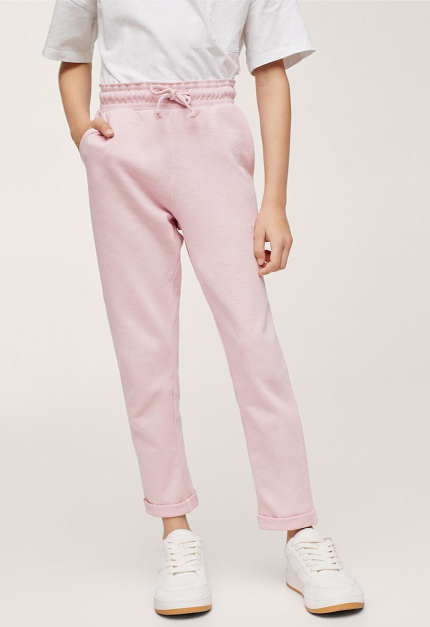 MANGO - Trousers viena - pink
