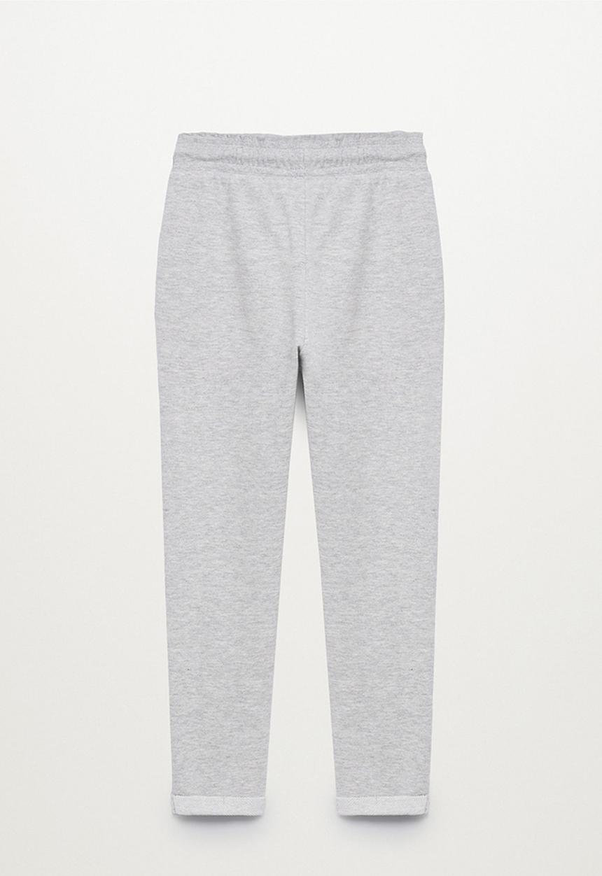 MANGO - Trousers viena 2-pack - grey & black