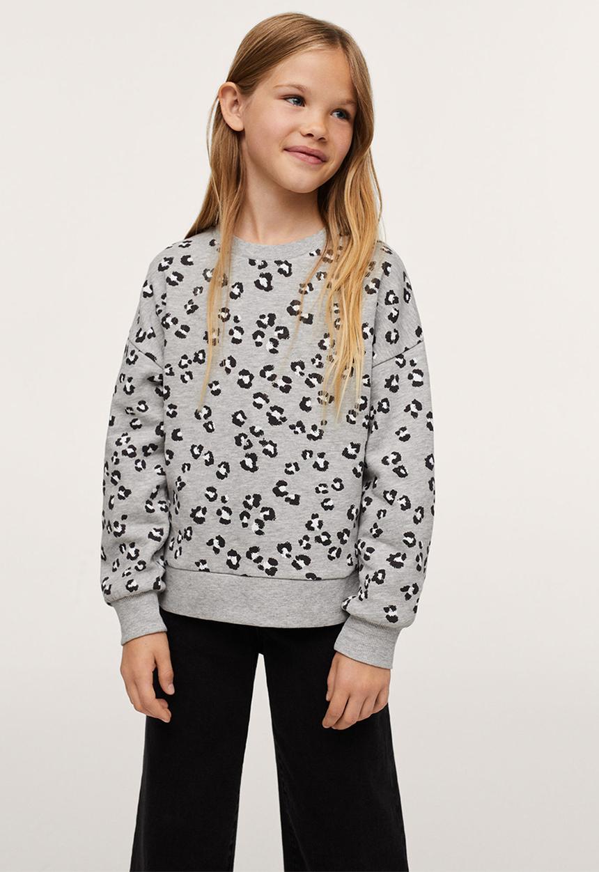 MANGO - Sweatshirt alexis - grey