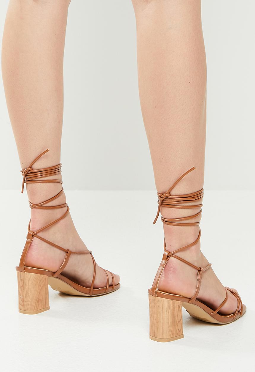 Superbalist - Kenlani open block heel - brown