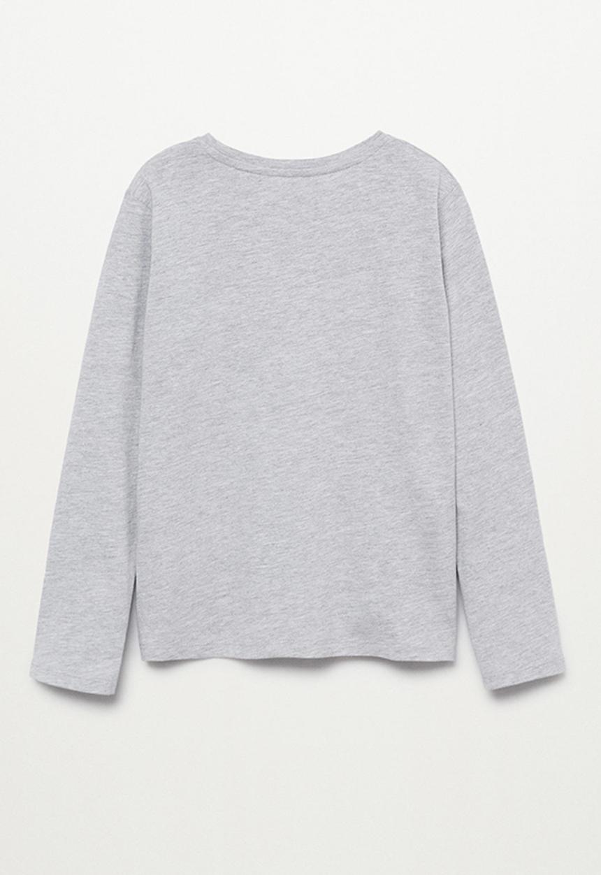 MANGO - Blouse lolly - grey