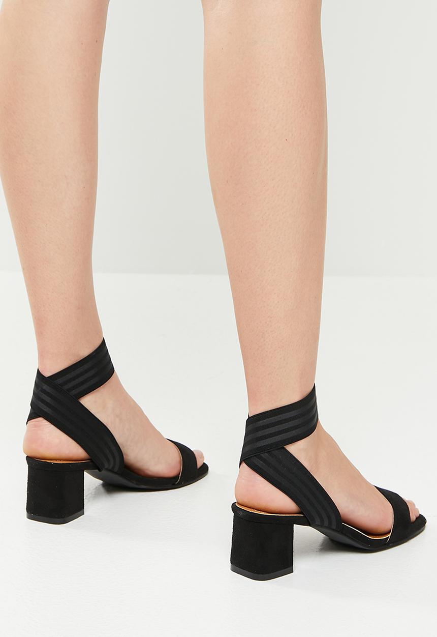 Superbalist - Kishia open block heel - black