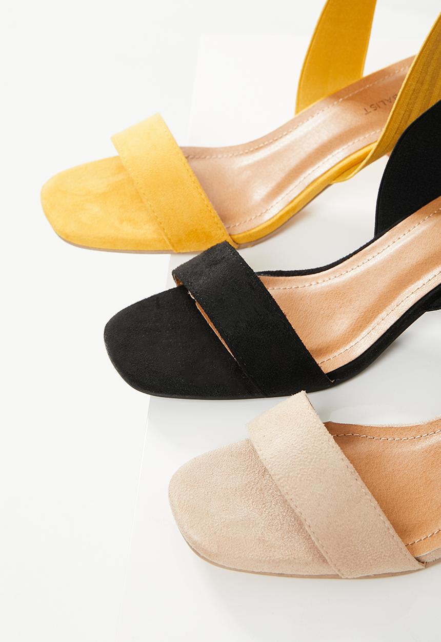 Superbalist - Kishia open block heel - black