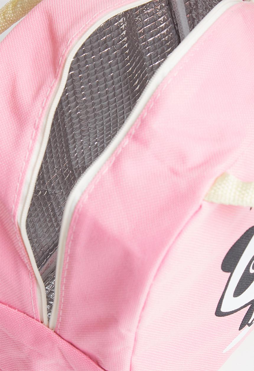 Pop Candy - Girls panda lunch bag - pink