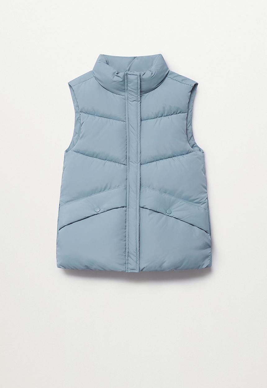 MANGO - Waistcoat nerea - blue