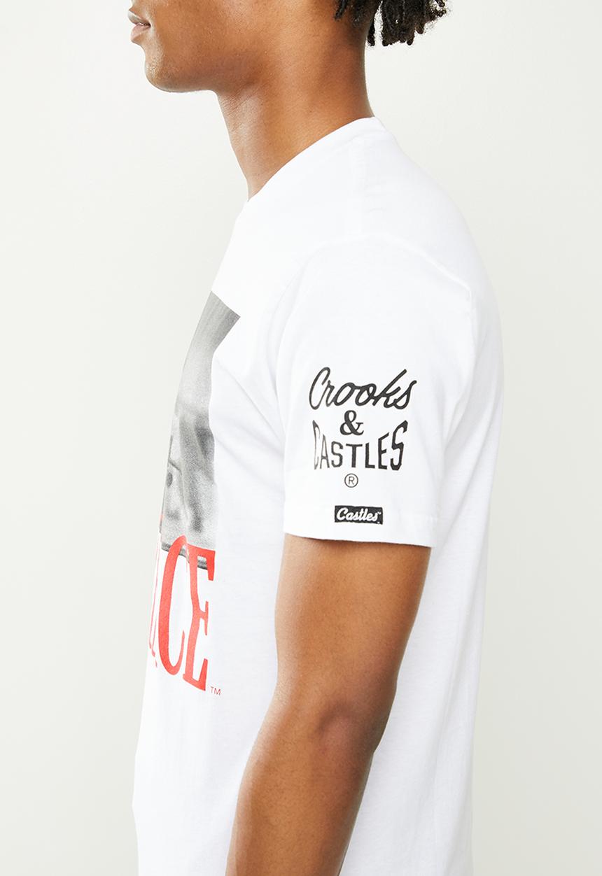 Crooks & Castle - Scarface crooks tee - white