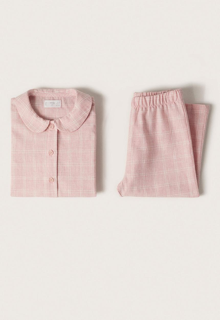 MANGO - Pyjamas cariab set - pink