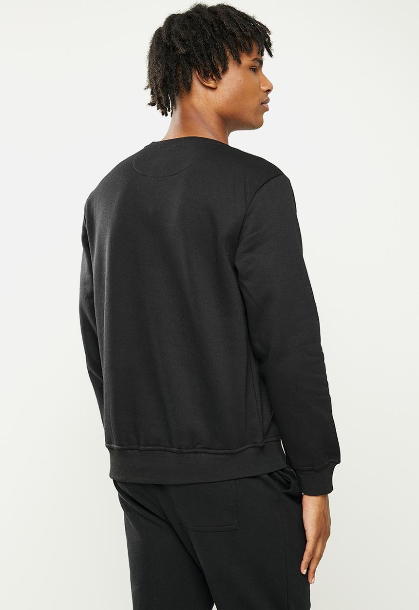 Lonsdale - Fleece sweater - black