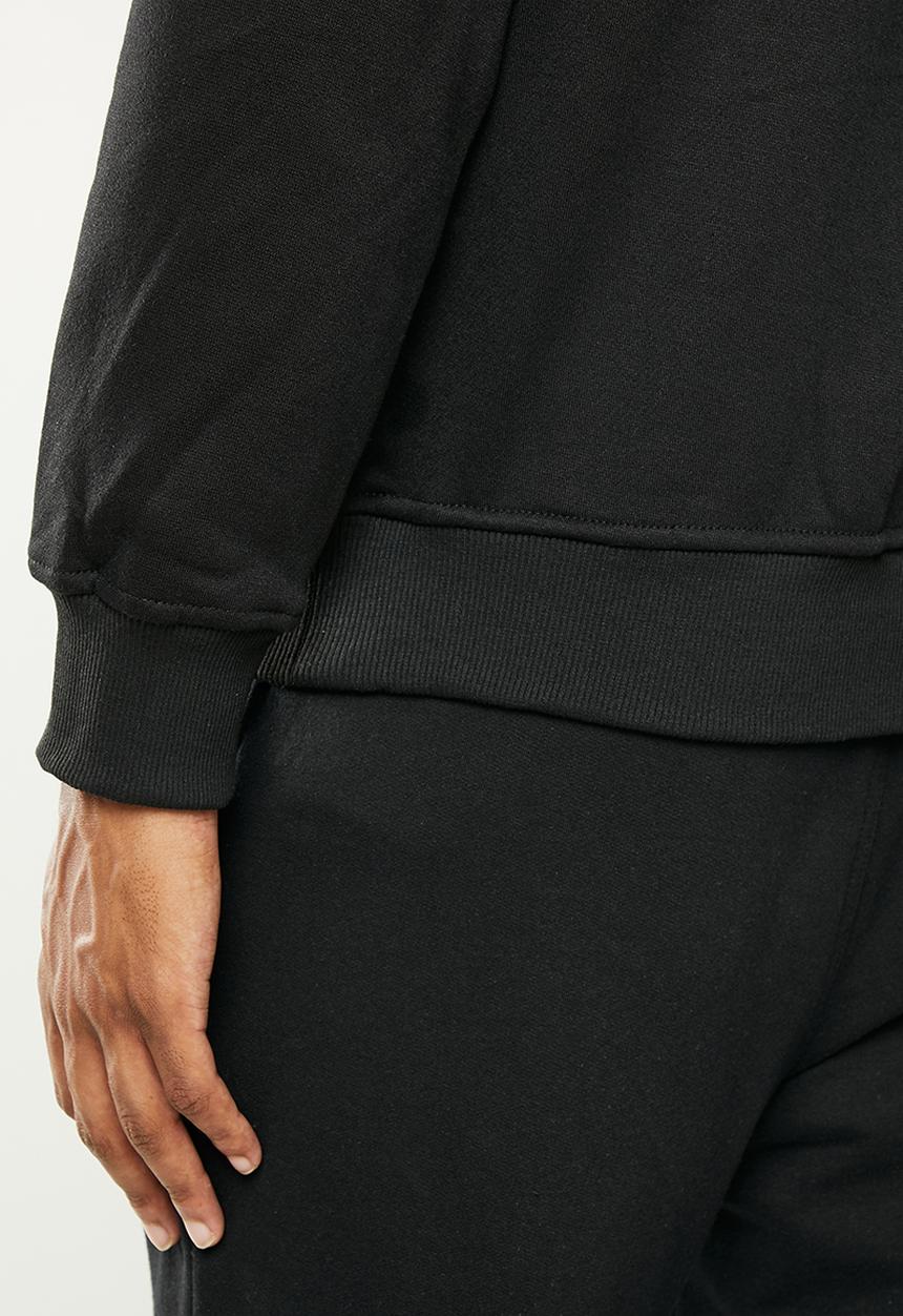 Lonsdale - Fleece sweater - black