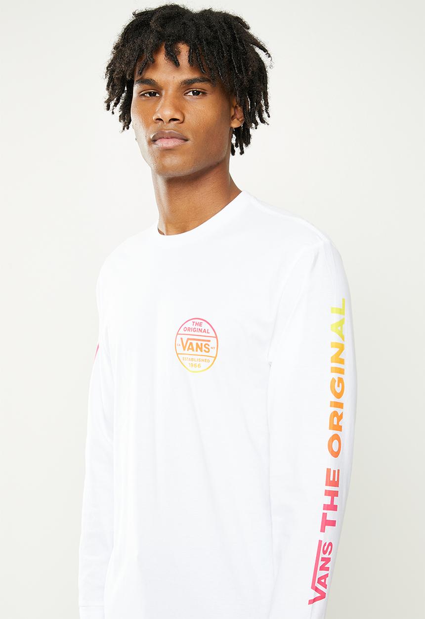 Vans - Authentic original long sleeve - white