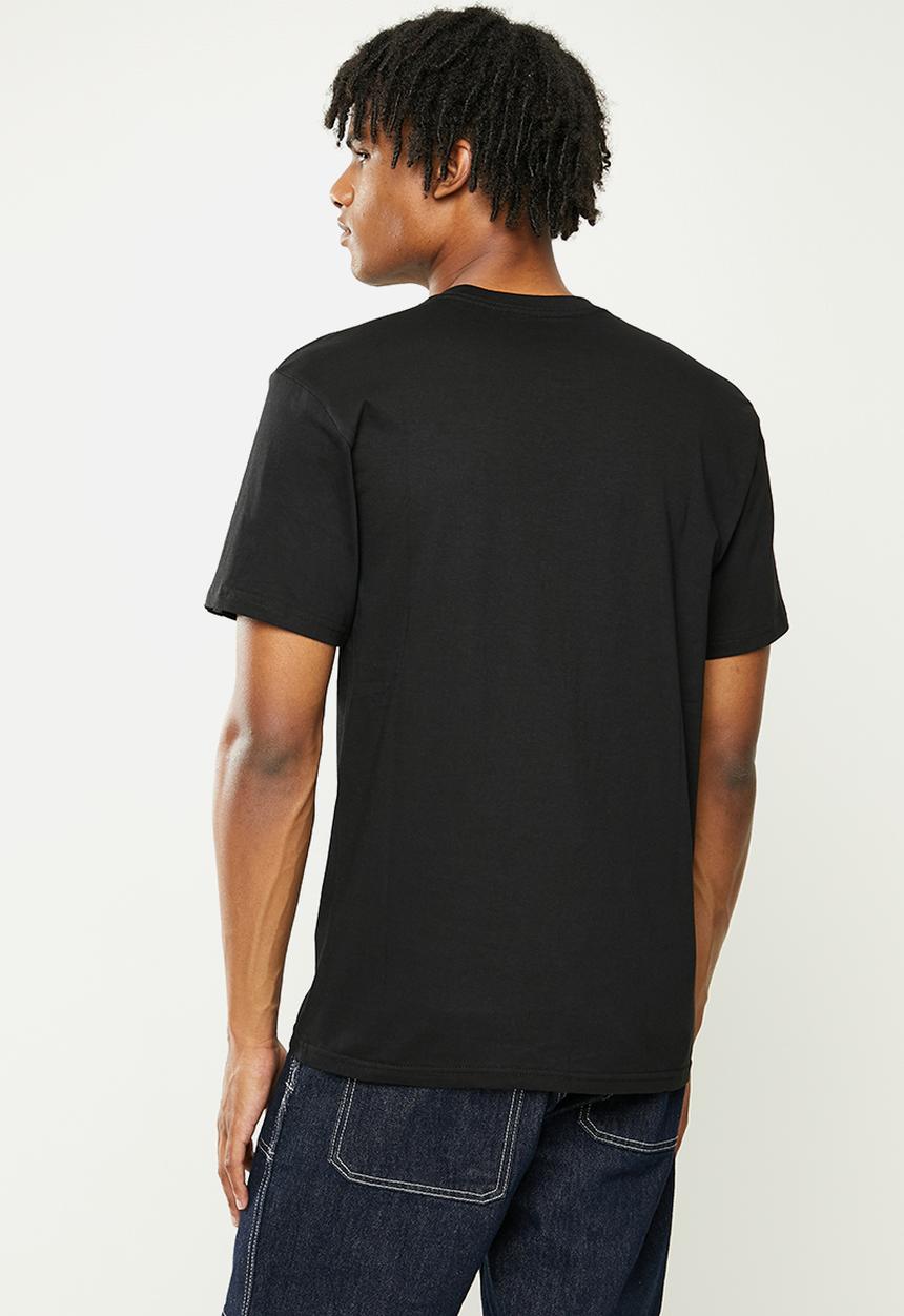 Vans - Left chest logo plus tee -black