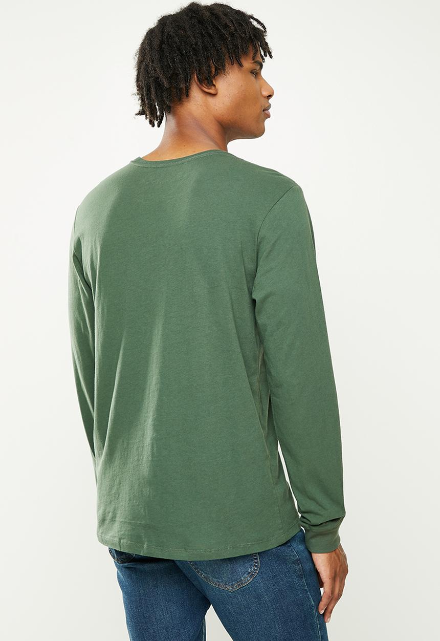Hurley - Evd wsh oao icon long sleeve - galactic jade