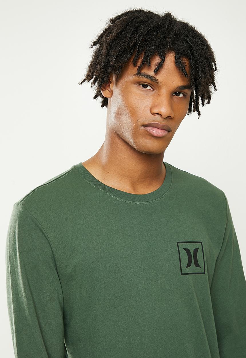 Hurley - Evd wsh oao icon long sleeve - galactic jade